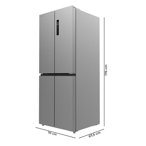 Réfrigérateur 4 Portes Total No Frost Bolero CoolMarket 4D 394 Inox E,394 Litres – Image 13