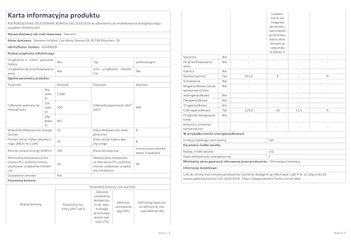 KG49NXIBF iQ300 - Réfrigérateur XXL autonome avec congélateur en bas - 203 x 70 cm Acier inoxydable – Image 3