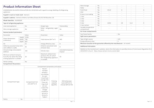 KG49NXIBF iQ300 - Réfrigérateur XXL autonome avec congélateur en bas - 203 x 70 cm Acier inoxydable – Image 4