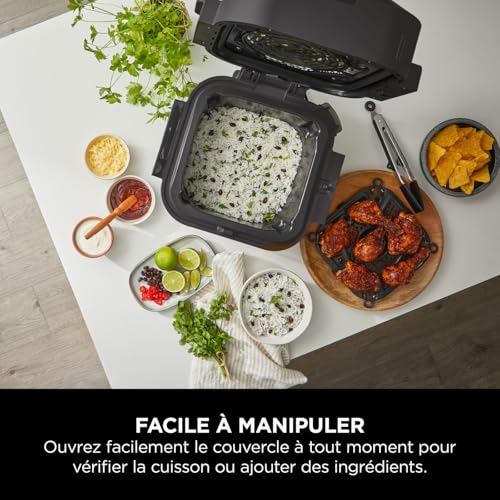 Speedi 10-en-1 Autocuiseur rapide, Air Fryer, Noir et Cuivre ON400EUCP – Image 3