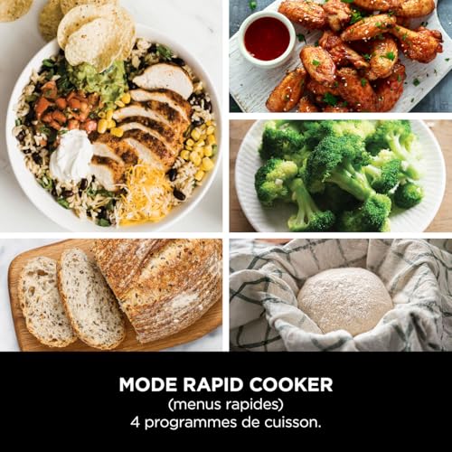 Speedi 10-en-1 Autocuiseur rapide, Air Fryer, Noir et Cuivre ON400EUCP – Image 5