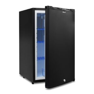 Frigo, Réfrigérateur Silencieux pour Camping, Noir