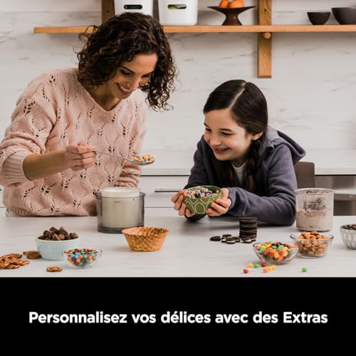 Creami Machine a glace et Sorbetière, 7 programmes, Noir/Cuivre NC300EUCP – Image 3