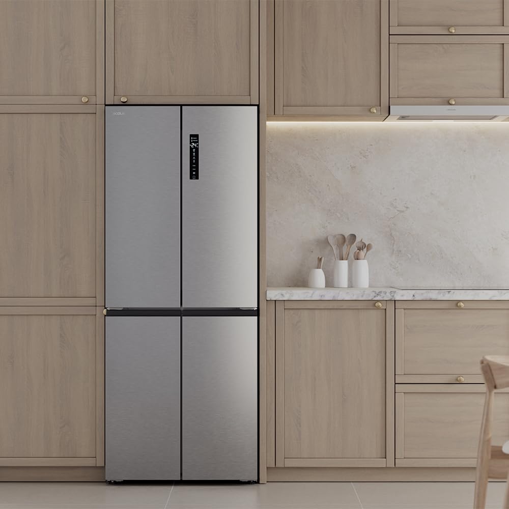 Réfrigérateur 4 Portes Total No Frost Bolero CoolMarket 4D 394 Inox E,394 Litres – Image 11