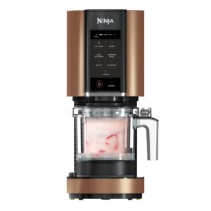 Creami Machine a glace et Sorbetière, 7 programmes, Noir/Cuivre NC300EUCP