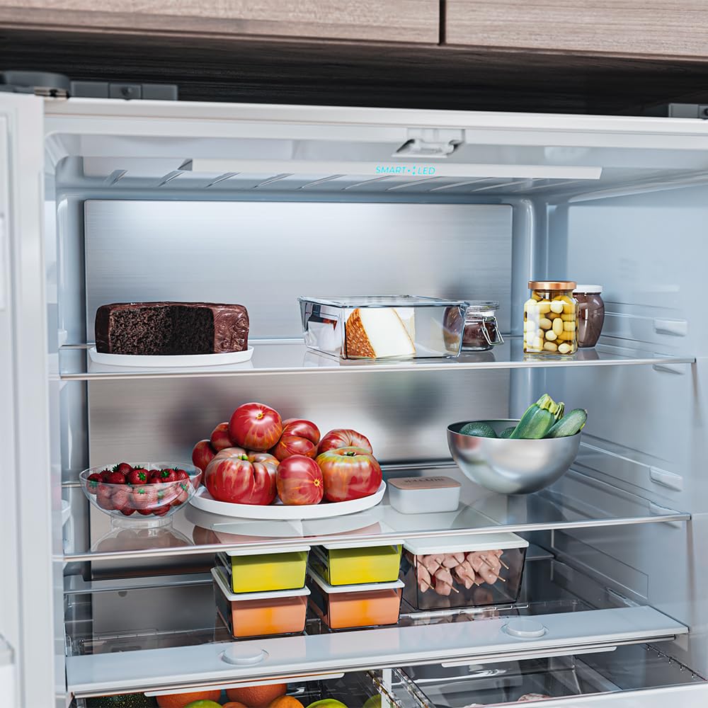 Réfrigérateur Américain 4 Portes Bolero CoolMarket 4D 601 Black Glass E. 01938, Verre Noir – Image 10