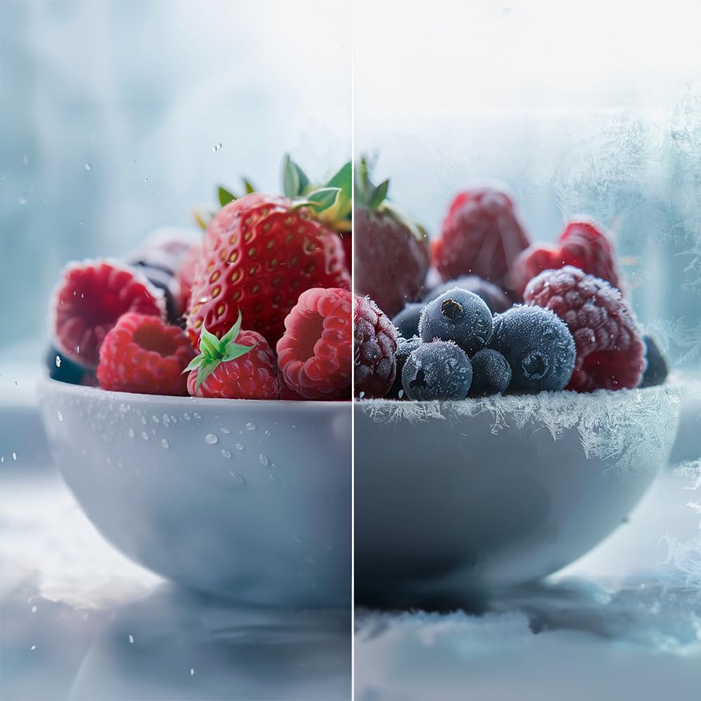 Réfrigérateur à Double Porte en Inox avec Distributeur d'Eau de 510 L Bolero CoolMarket FD 510 WD Inox E. NoFrost Total, 02463 – Image 6