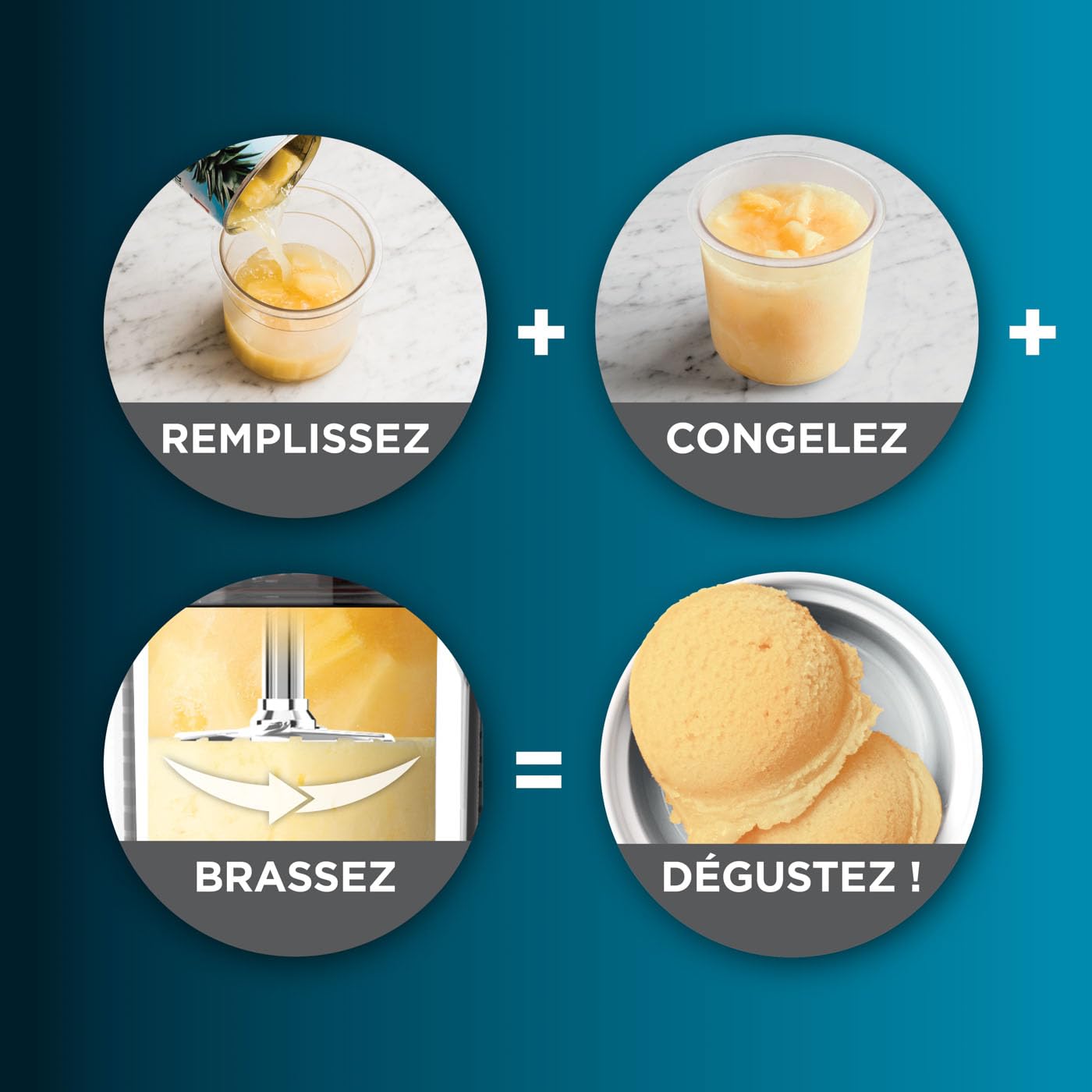 Creami Machine a glace et Sorbetière, 7 programmes, Noir/Cuivre NC300EUCP – Image 9