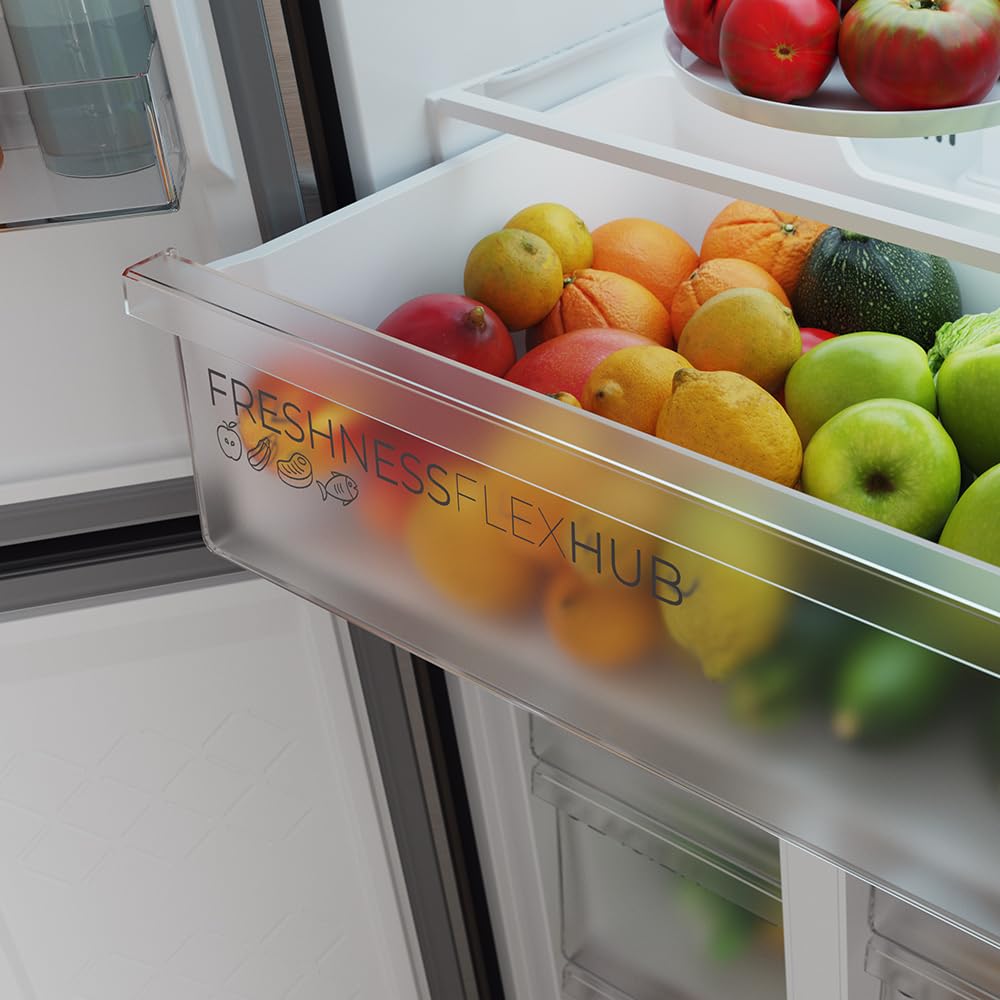 Réfrigérateur 4 Portes Total No Frost Bolero CoolMarket 4D 394 Inox E,394 Litres – Image 7