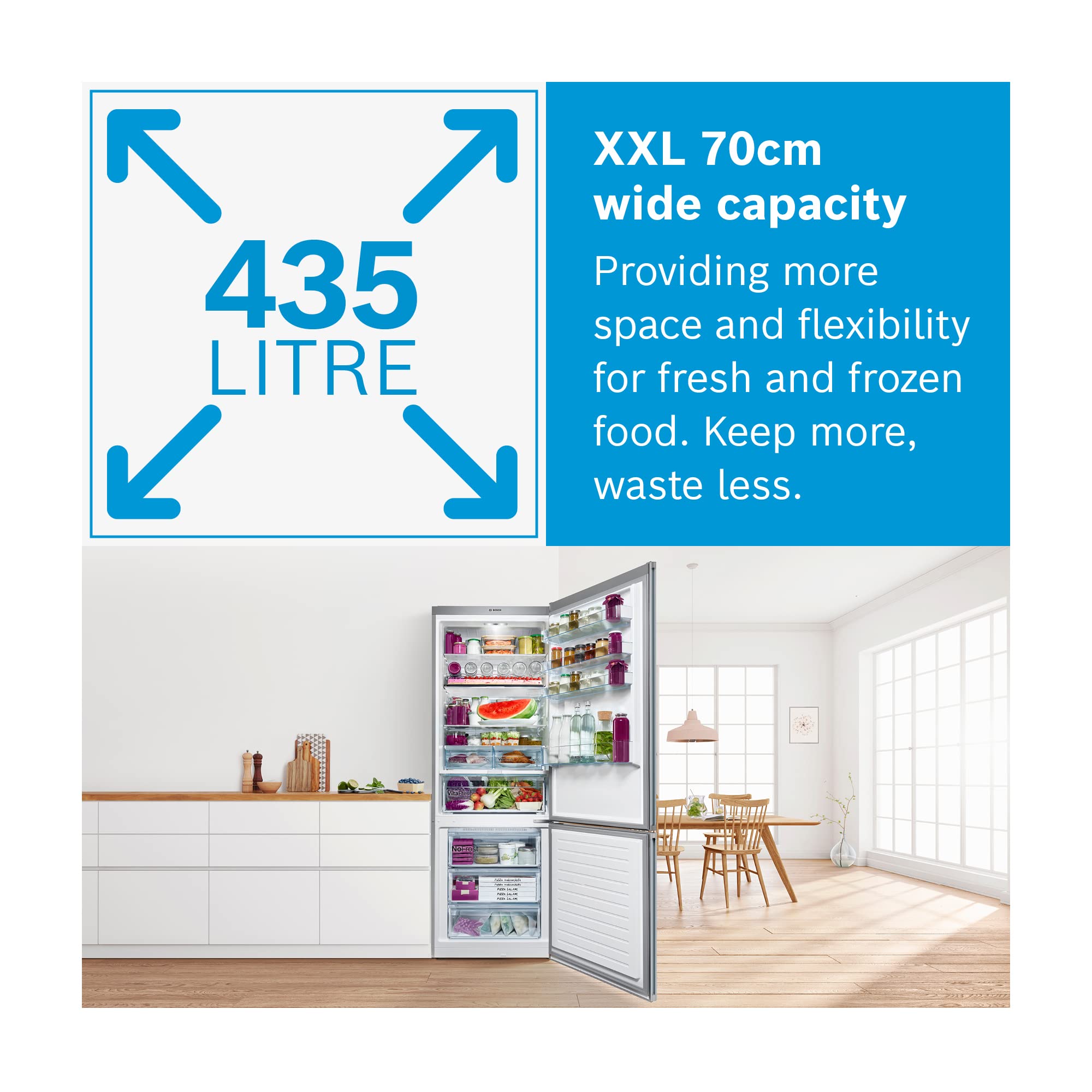 KGN49XWEA - Série 4, Réfrigérateur, Blanc – Image 10