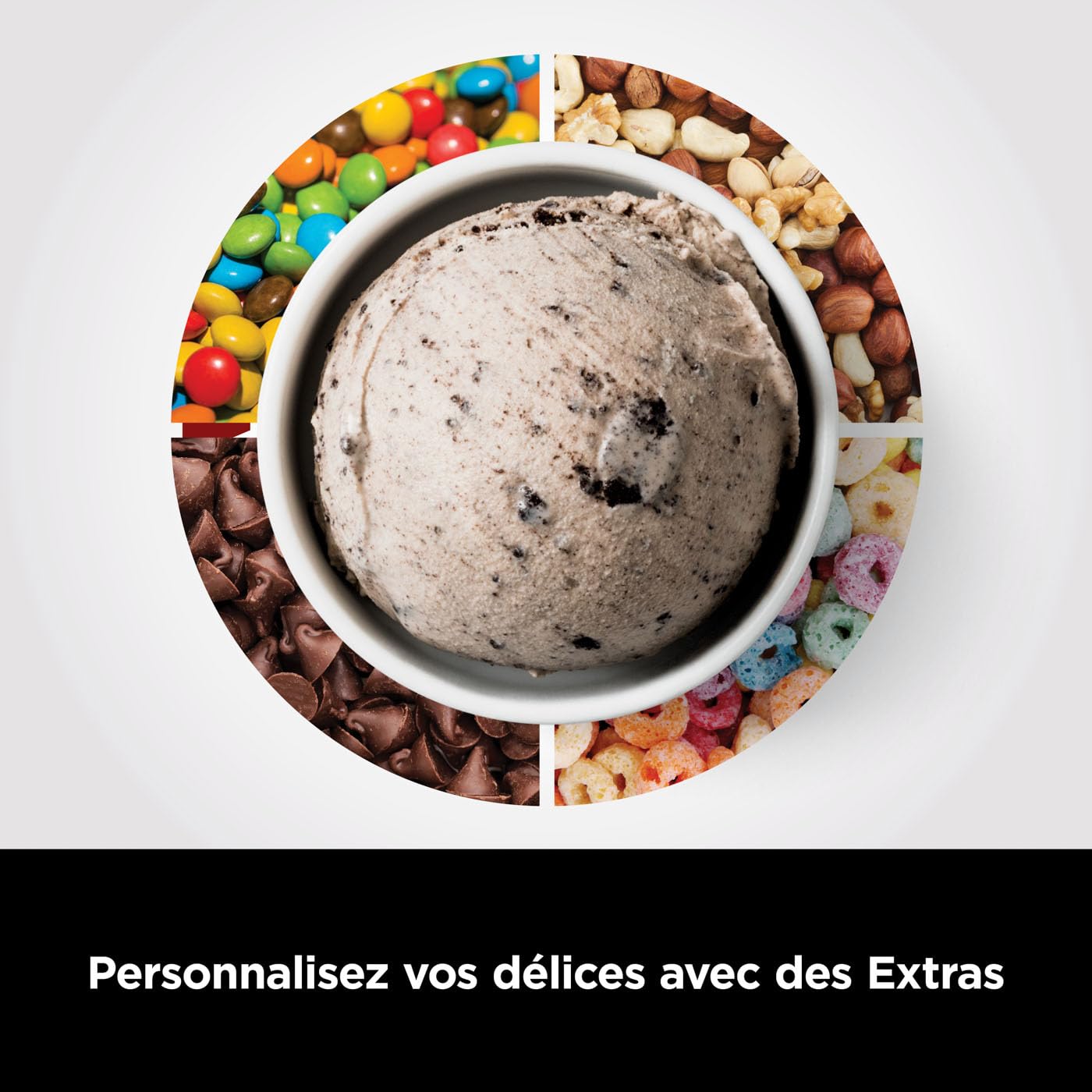 Creami Machine a glace et Sorbetière, 7 programmes, Noir/Cuivre NC300EUCP – Image 4