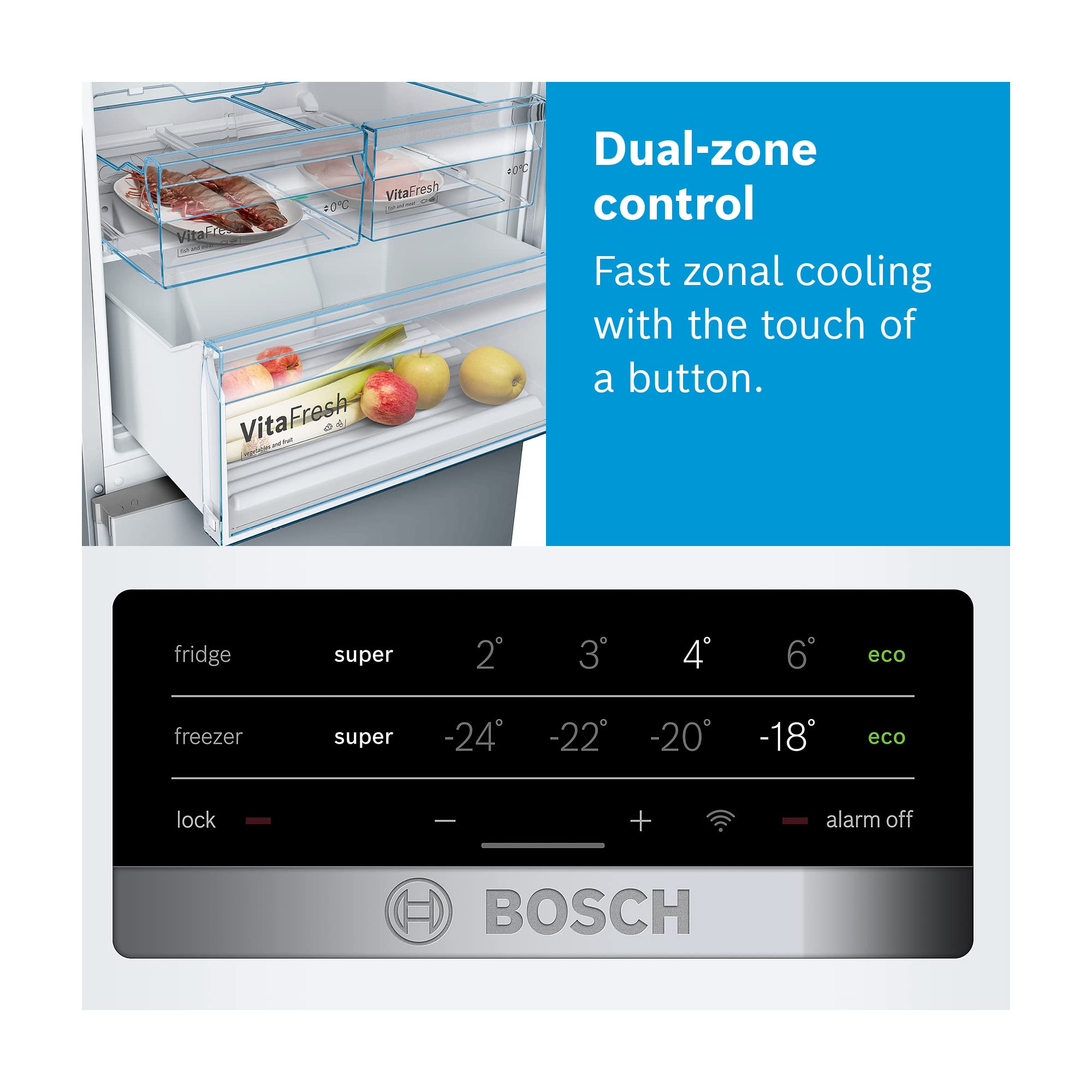 KGN49XWEA - Série 4, Réfrigérateur, Blanc – Image 7