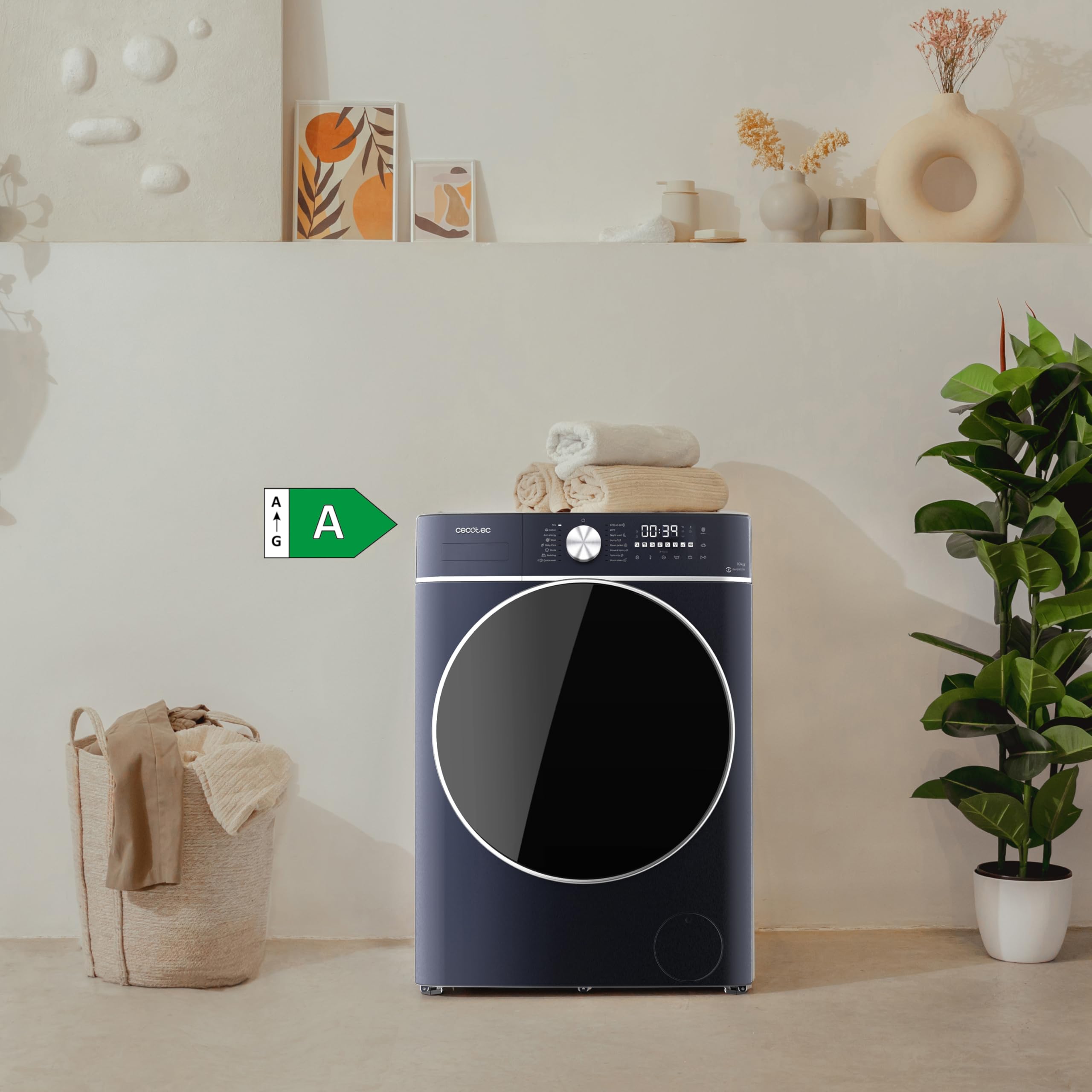 Lave-linge Séchant 10Kg + 6Kg Chargement Frontal Bolero Wash&Dry – Image 11