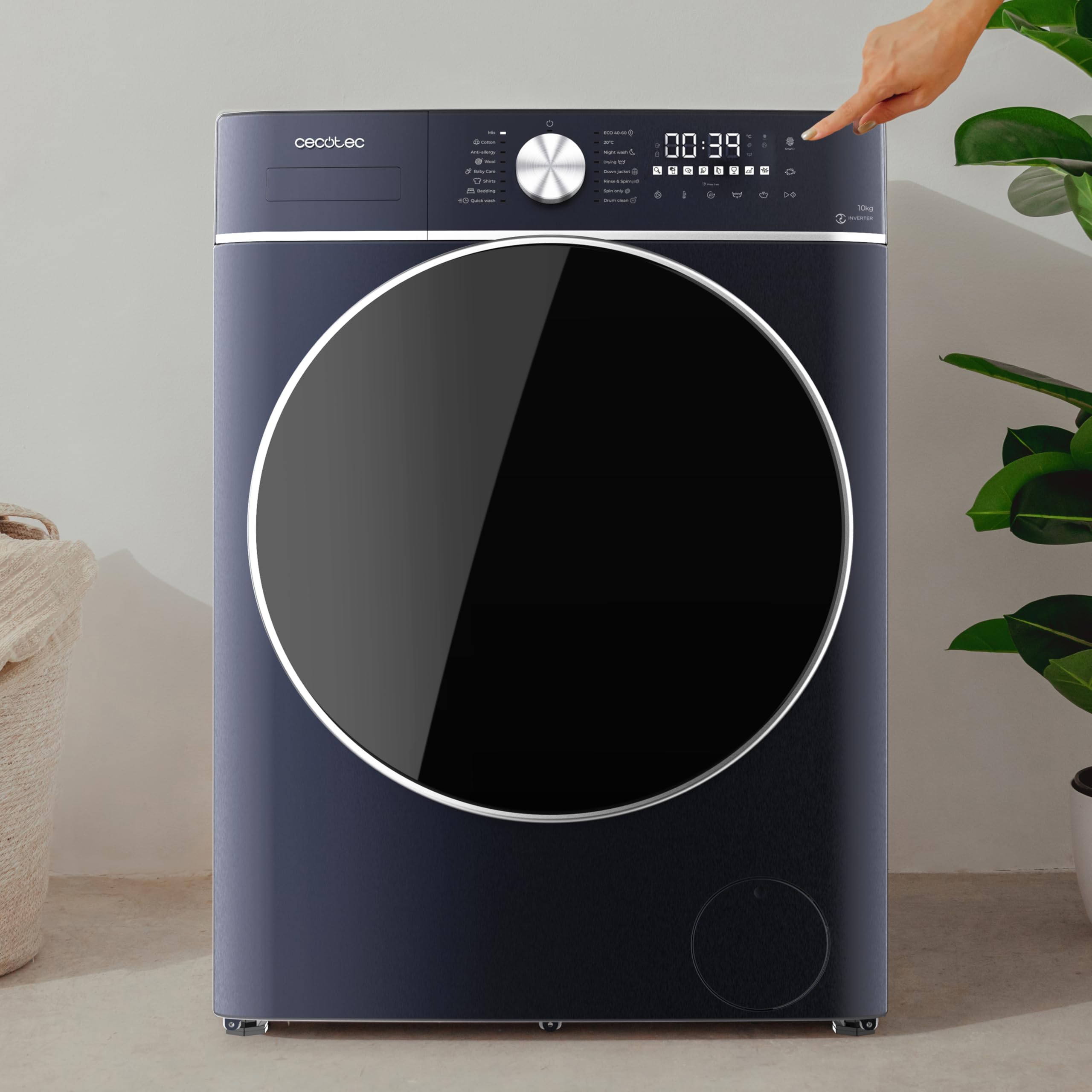 Lave-linge Séchant 10Kg + 6Kg Chargement Frontal Bolero Wash&Dry – Image 9