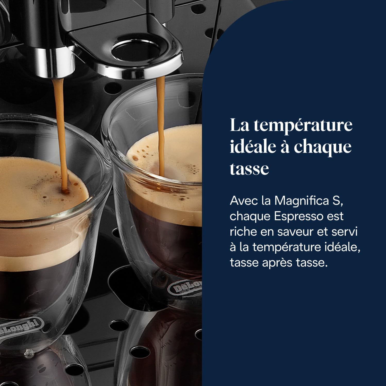 Machine à Café Automatique avec Mousseur à Lait Manuel, Noir (ECAM11.112.B) – Image 3