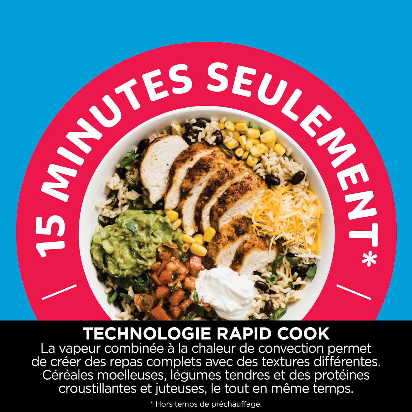 Speedi 10-en-1 Autocuiseur rapide, Air Fryer, Noir et Cuivre ON400EUCP – Image 11