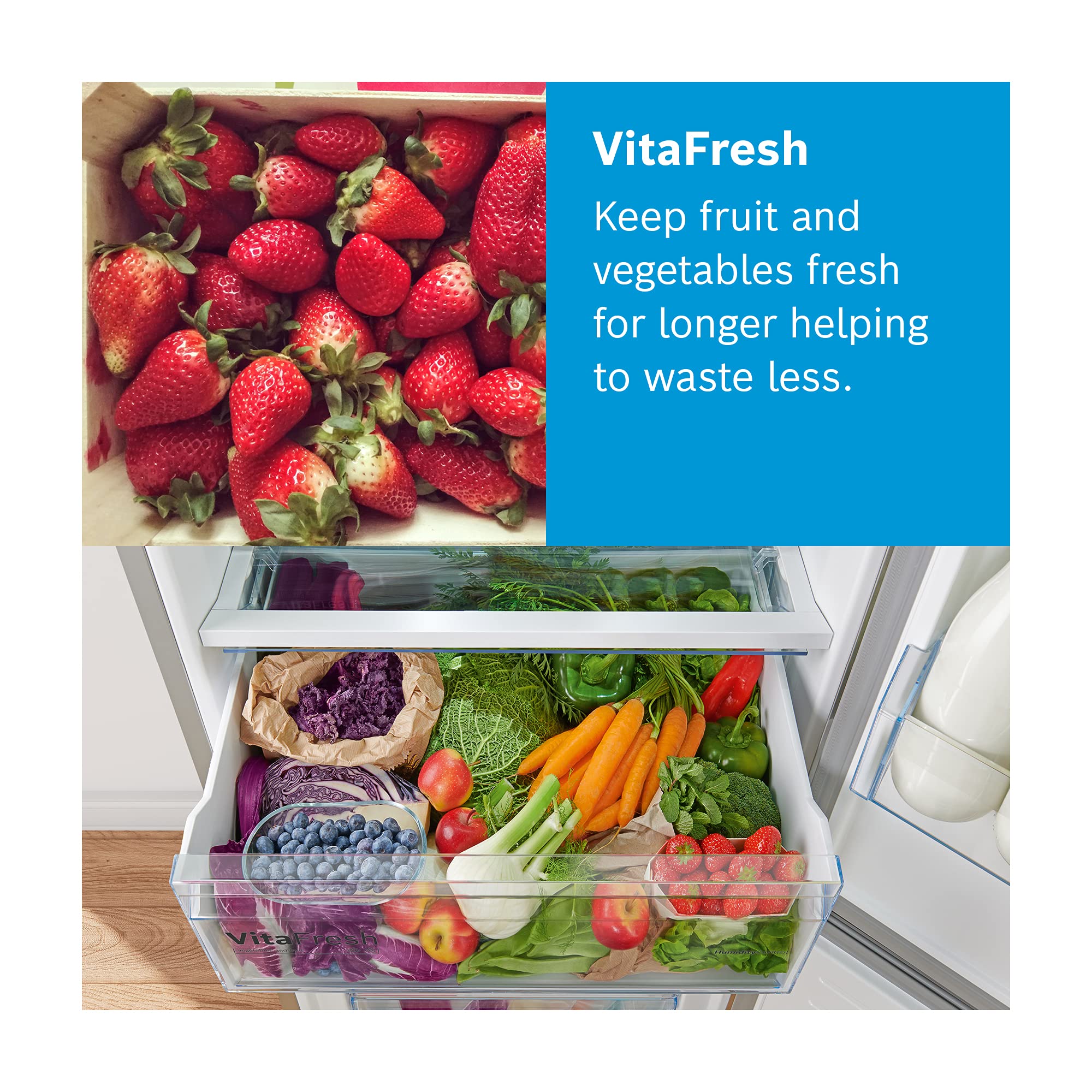 KGN49XWEA - Série 4, Réfrigérateur, Blanc – Image 11