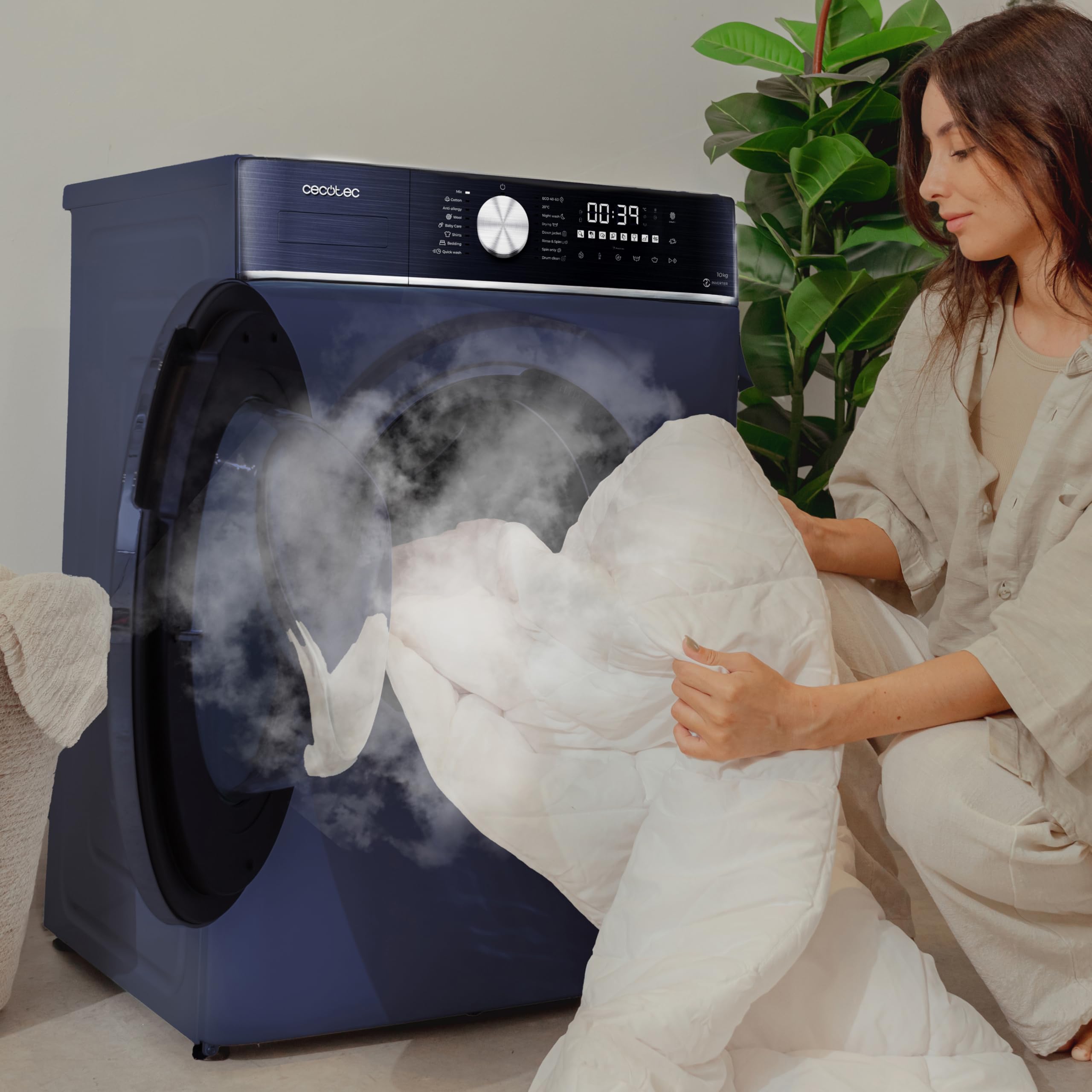 Lave-linge Séchant 10Kg + 6Kg Chargement Frontal Bolero Wash&Dry – Image 8