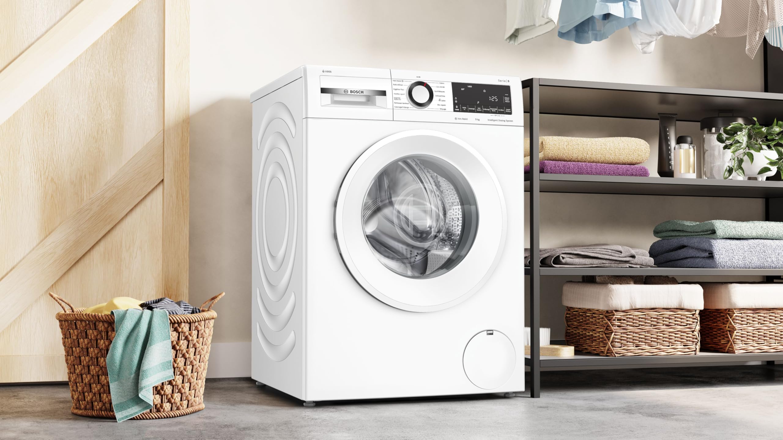 WGG244F1FR, Série 6, Lave-linge Pose-libre, Blanc – Image 8